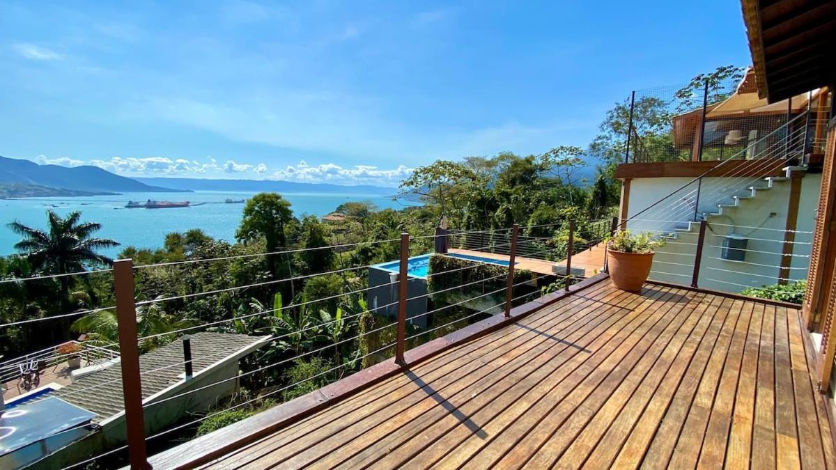 Vista Espetacular, Churrasqueira Gourmet E Piscina Aquecida Ilhabela Exterior photo