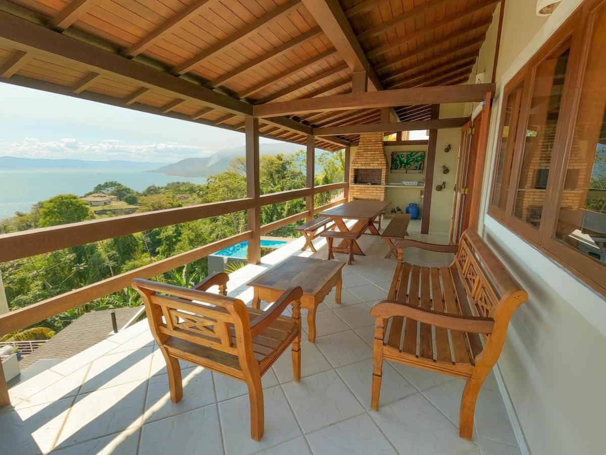 Vista Espetacular, Churrasqueira Gourmet E Piscina Aquecida Ilhabela Exterior photo